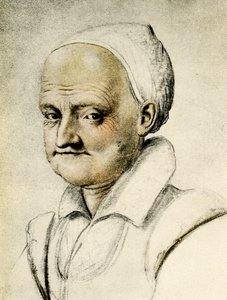 老婦人の肖像 作： Daniel Dumonstier or Dumoustier
