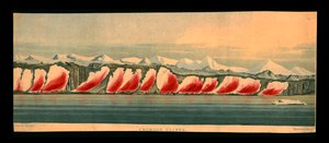 クリムゾンクリフス、1819年。 作： Daniel Havell