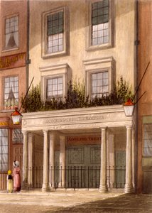 サンパレル劇場、1826年 作： Daniel Havell