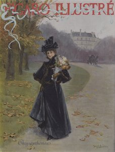 菊（菊）。ルフィガロイラストの表紙、1896年11月 作： Daniel Hernandez