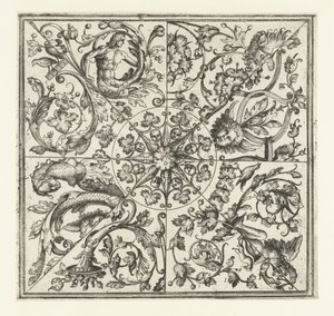 天井装飾 作： Daniel Hopfer (I)