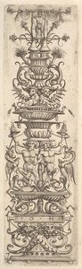 Candelabraグロテスク、ca。 1485-1536。 作： Daniel Hopfer