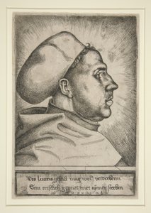 マーティンルーサー、1523年 作： Daniel Hopfer