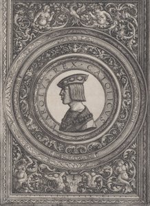 皇帝カール 5 世の肖像 1519年。 作： Daniel Hopfer