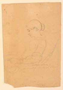 ドローイング、アニー・A・ブラシ、1841年9月22日撮影
