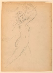 素描、『ナショナル・アク』のための習作、1887年
