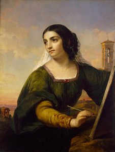 イタリア、1843年。 作： Daniel Huntington