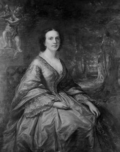 バーズソール・コーネル夫人、1860年。 作： Daniel Huntington