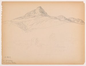 ちょこるあハウスからちょこるあ山