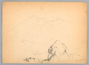 ニューハンプシャー州グレン ハウスのジェファーソン山