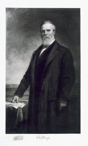 ラザフォード・B・ヘイズ、アメリカ合衆国の第19代大統領、パブ。 1901（グラビア） 作： Daniel Huntington
