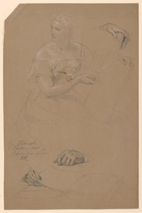 「哲学とキリスト教美術」のための女性研究 作： Daniel Huntington