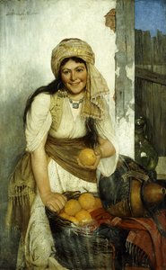 オレンジセラー、1888 作： Daniel Israel