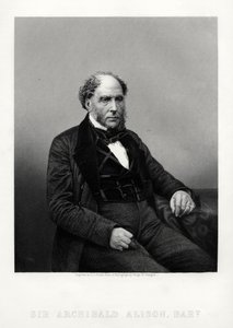 Archibald Alison、スコットランドの教訓的で哲学的な作家、c1880
