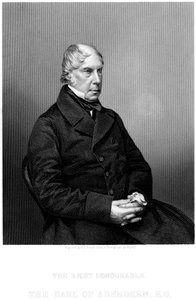 ジョージゴードン、第4アバディーン伯爵1784-1860年、スコットランドの政治家、c1860。