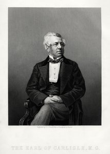 ジョージウィリアムフレデリックハワード、第7カーライル伯爵、イギリスの政治家で政治家、c1880。 作： Daniel John Pound