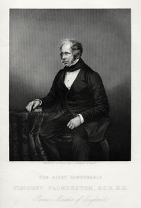 ヘンリージョンテンプル、第3子爵パーマストン、イギリスの政治家、c1880 作： Daniel John Pound
