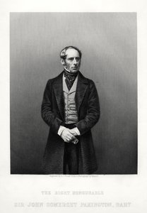 ジョンサマセットパキントン、第1男爵ハンプトン、イギリスの政治家、c1880。 作： Daniel John Pound