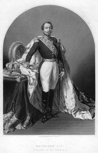 ナポレオン3世、フランス皇帝、19世紀。 作： Daniel John Pound