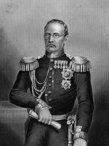 ゴルトシャコフ王子、ロシア兵、1857 作： Daniel John Pound