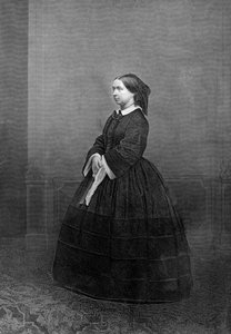 ビクトリア女王、c1860。