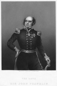 ジョンフランクリン卿、c1860s。 作： Daniel John Pound
