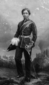 プリンスオブウェールズ、c1851。 作： Daniel John Pound