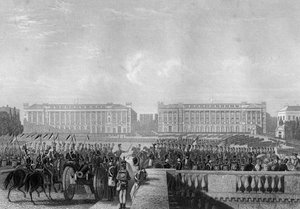 同盟国のエントリパリ、1815年c1857