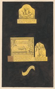 ヘストン教会のコンスタンス・ボウネルと彼女の赤ちゃんのブラス・クリスム 作： Daniel Lysons
