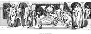 エドワード懺悔王の死、1042 1866 作： Daniel Maclise