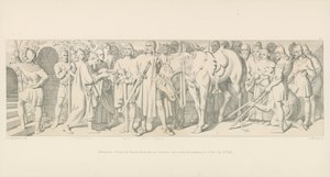 一方、TostigとHarold Hardradaは勝利し、City of Yorkの提出を受けました 作： Daniel Maclise