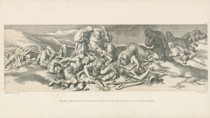 戦いの後の夜。エディスはイングランドの最後のサクソン人の王であるハロルドの死体、スレインの中で発見する