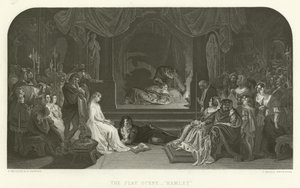 ハムレットのプレイシーン 作： Daniel Maclise