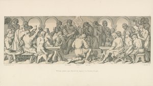 ウィリアムはハロルドにノーマン騎士の尊厳について語る 作： Daniel Maclise