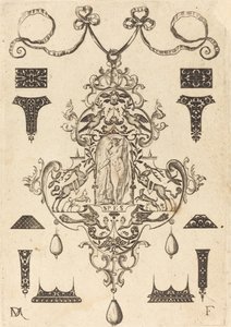 大きなペンダント 中心に立つ希望 作： Daniel Mignot