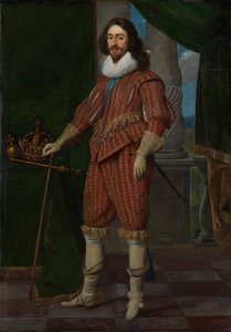チャールズ 1 世 1600 年～1649 年、イングランド王、1629 年 作： Daniel Mytens
