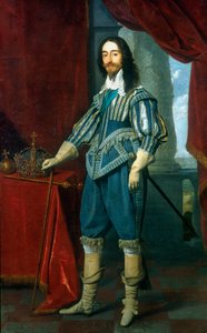 チャールズ1世、イギリスとアイルランドの王、1631年 作： Daniel Mytens