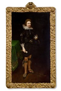 ウィリアムキャベンディッシュの肖像、1624年 作： Daniel Mytens