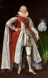 ウィリアム・ノリス、初代バンベリー伯爵、c1615-c1620 作： Daniel Mytens