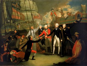 ホレイショ・ネルソン（1758年～1805年） 作： Daniel Orme