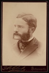 バートン・ウォーレン・エバーマンの肖像、1853～1932年、1900年以前。 作： Daniel R Clark