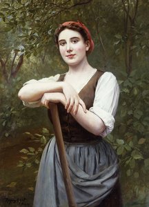 農民の少女、1889