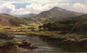 高原の川の風景 作： Daniel Sherrin