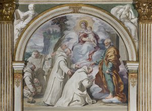 カルチュアのルールの承認、1629 作： Daniele Crespi