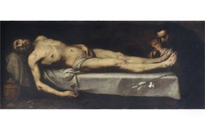 死んだキリストと聖ドミニク・ド・グスマン、1623