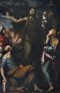 洗礼者聖ヨハネの説教 作： Daniele Crespi