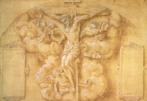 はりつけ、1547年（紙に白で鉛筆を高くしたもの）