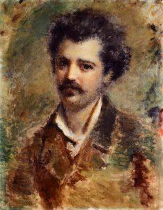 Daniele RanzoniによるUglietti氏の肖像 作： Danielle Ranzoni