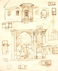 ネオ・ゴシック様式の建築と装飾の研究 作： Dankvart Dreyer