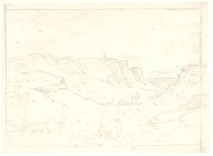 Bovbjerg の崖の部分 作： Dankvart Dreyer